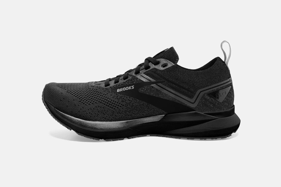 Brooks Ricochet 3 Road Running Shoes Womens - Black - NLTXO-9148